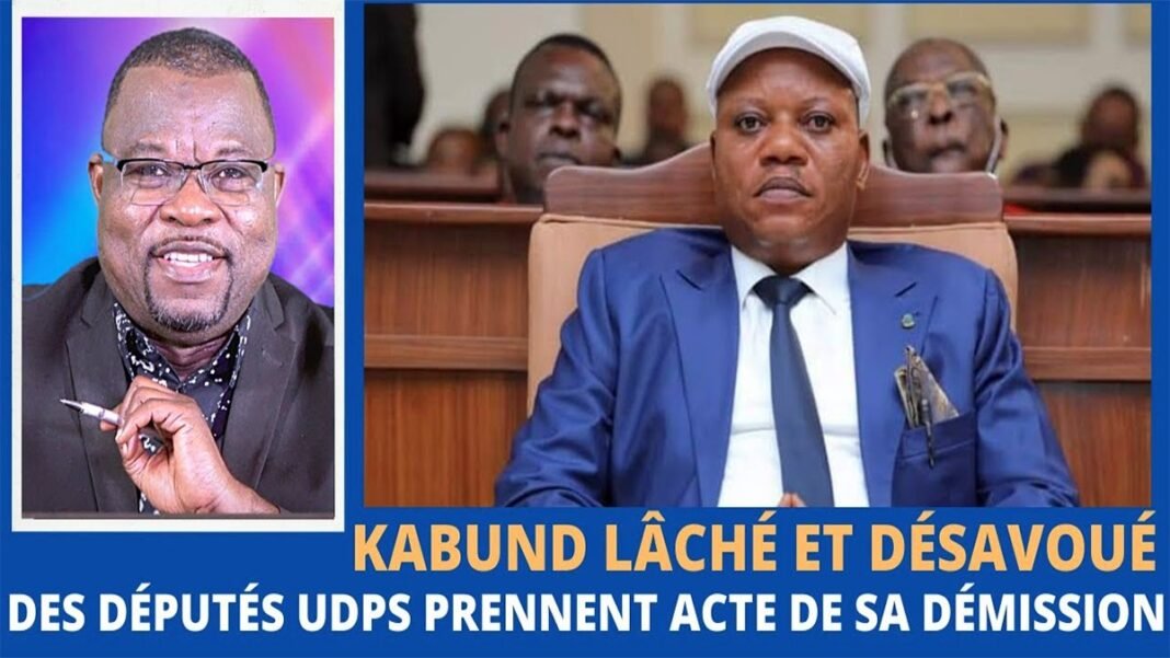 Actu Expliquée : Kabund désavoué et poussé à confirmer sa démission par les députés de l’UDPS