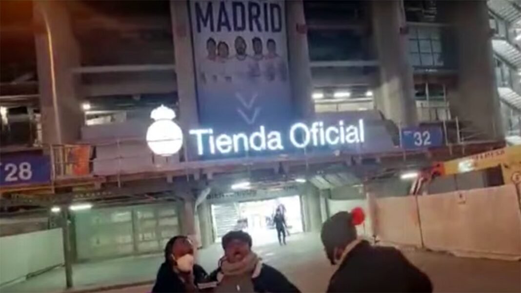 Télé Réalité : Kissindjora au Stade Santiago-Bernabéu (Madrid)