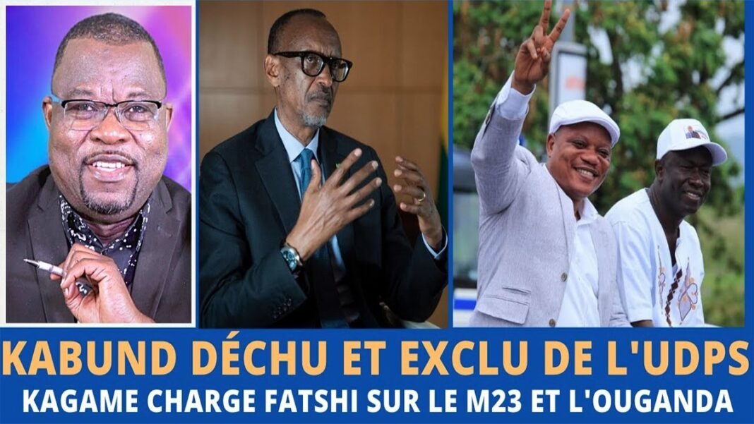 Actu Expliquée – UDPS : Kabund déchu et exclu + Kagame charge Fatshi sur le M23 et l’Ouganda