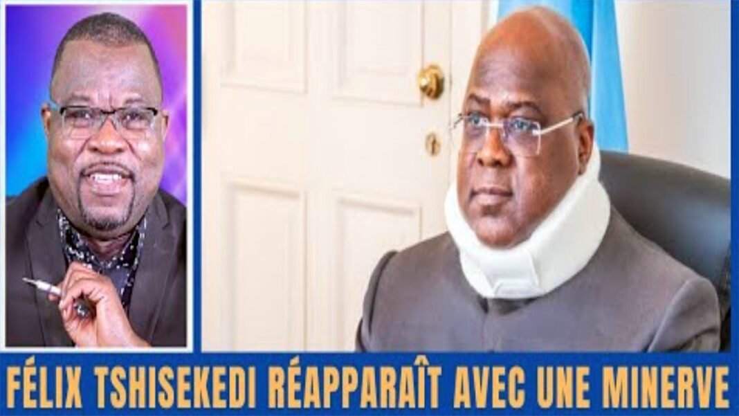 Actu Expliquée : Félix Tshisekedi réapparait avec une minerve au cou