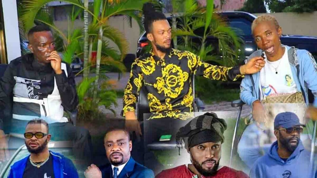 Fara Fara entre Denis Lessie et Manicke De John