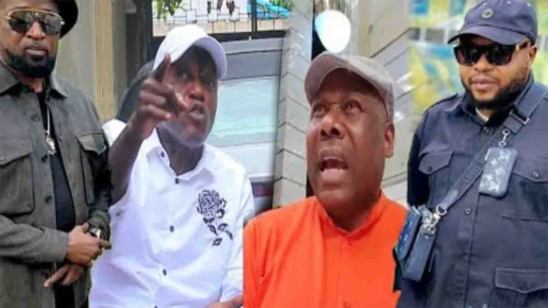 Blanchard Mosaka tacle Zacharie Bababaswe