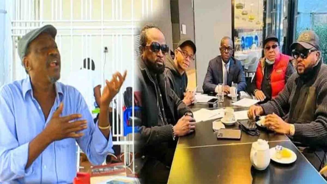 Jean Goubald contre le concert de Wenge Musica 4×4 au Stade des martyrs