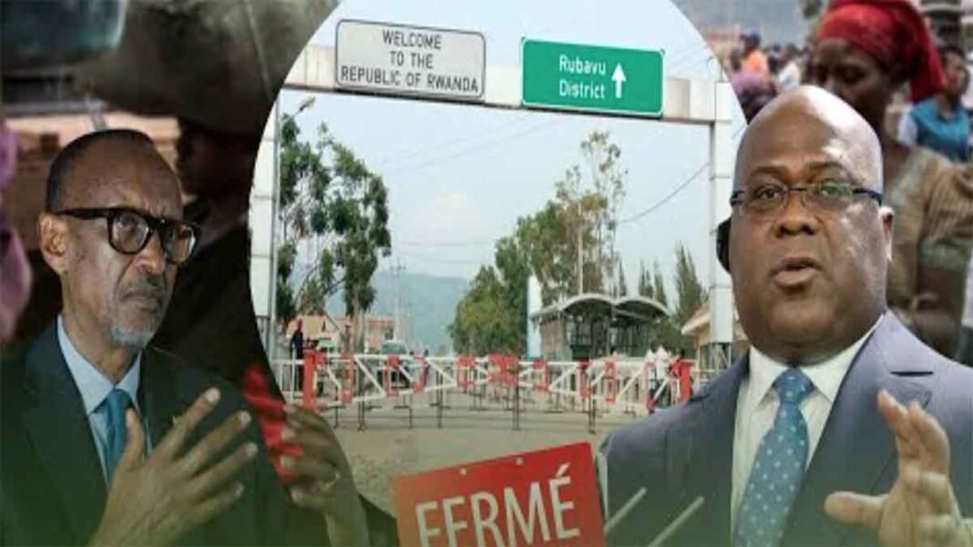 RDC-Rwanda : Possible fermeture des frontières ? Divorce avec Kigali ?