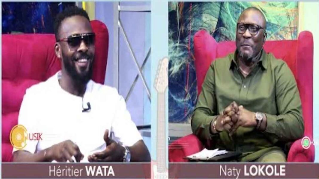 Héritier Wata à coeur ouvert face à Naty Lokole