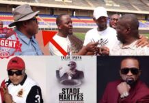 Zacharie Bababaswe, Ken Mpiana et Mbuta Likasu déjà au Stade des martyrs pour le concert de Fally Ipupa
