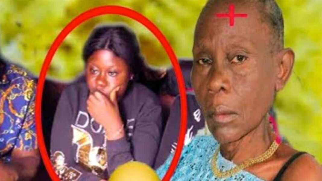 La vidéo de la comédienne Maman Nzita avant sa mort