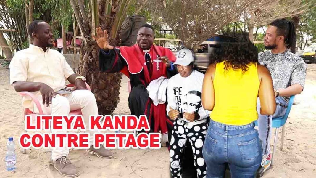 Liteya Kanda en mode Afro Pétage de Denis Lessie