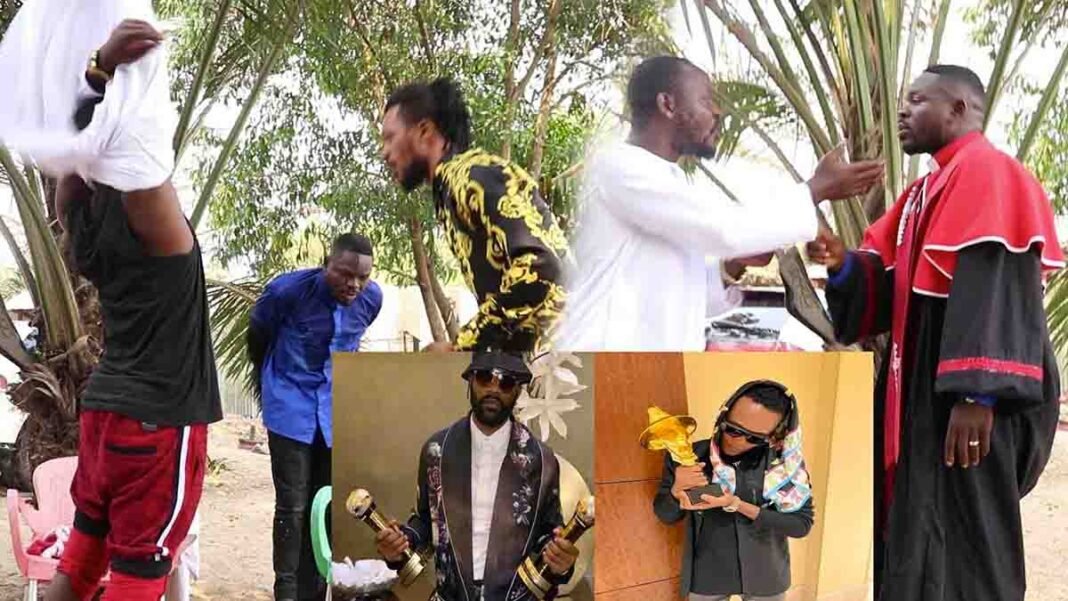 Bitumba entre Ken Mpiana et Liteya Kanda en pleine émission Bitumba entre Ken Mpiana et Liteya Kanda en pleine émission