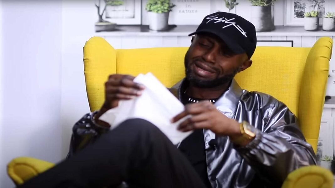 Hanse Luzolo en larmes en pleine émission