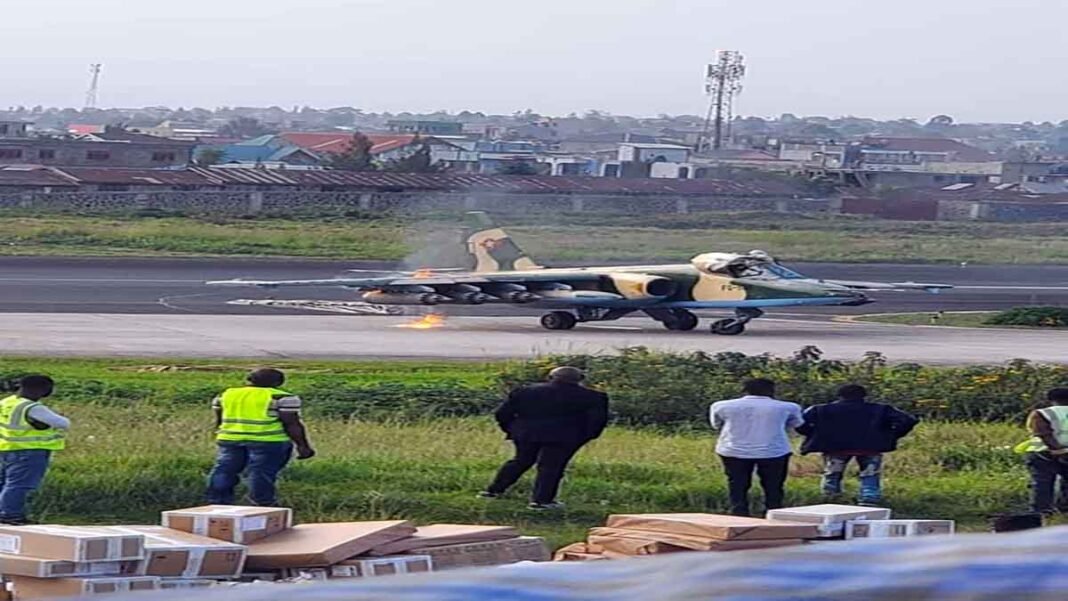 Un avion de chasse congolais essuie un tir rwandais