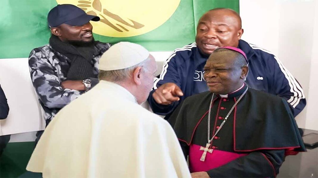 Visite du Pape en RDC : Boketshu Wa Yambo enfin réagit Visite du Pape en RDC : Boketshu Wa Yambo enfin réagit