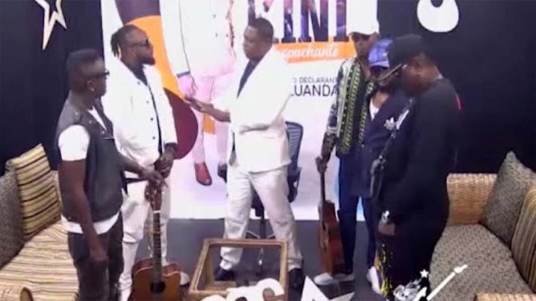 Fara Fara : Bitumba entre les musiciens de Fally Ipupa et ceux d’Héritier Wata en pleine émission