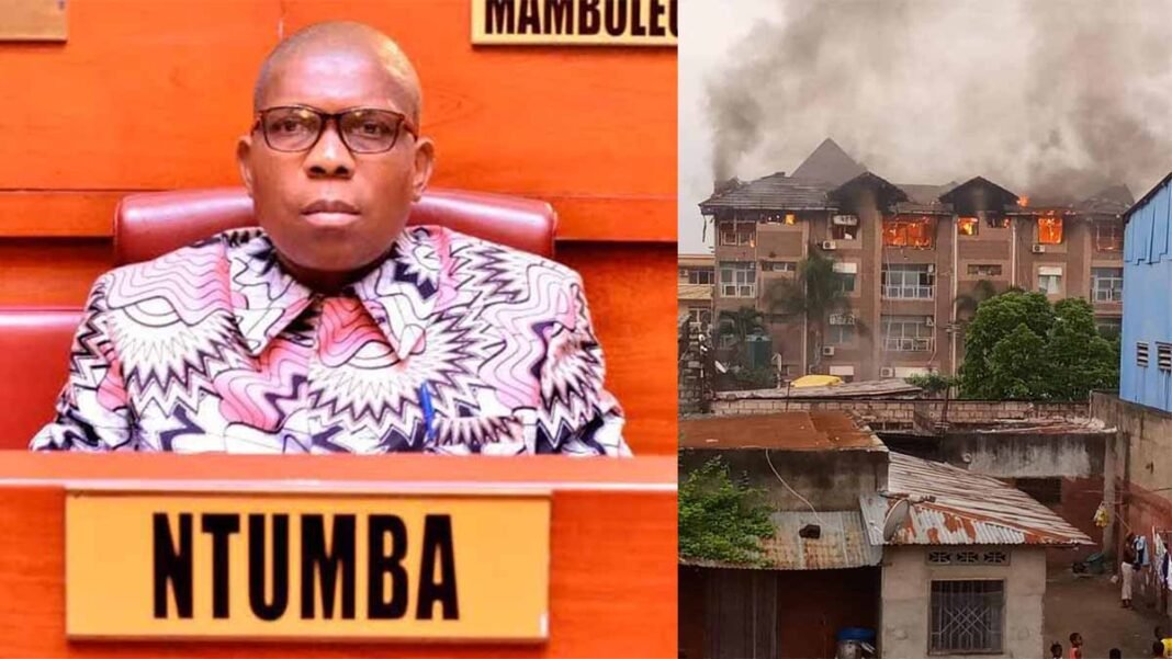Décès de Flory Ntumba suite à un incendie qui a consumé son immeuble sur 8ème rue limété