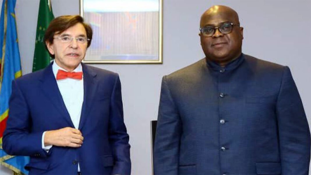 Tête-à-tête entre Félix Tshisekedi et le ministre-président de Wallonie à Bruxelles