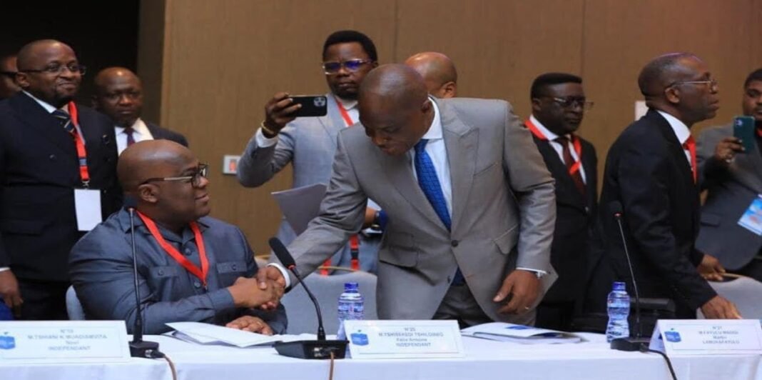 VIDEO. Réconciliation entre Félix Tshisekedi et Martin Fayulu