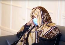 La veuve de Gianni Fayi, La Brune chez l’ambassadeur congolais en France