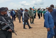 Félix Tshisekedi atterrit à Nkamba, “Nouvelle Jérusalem”
